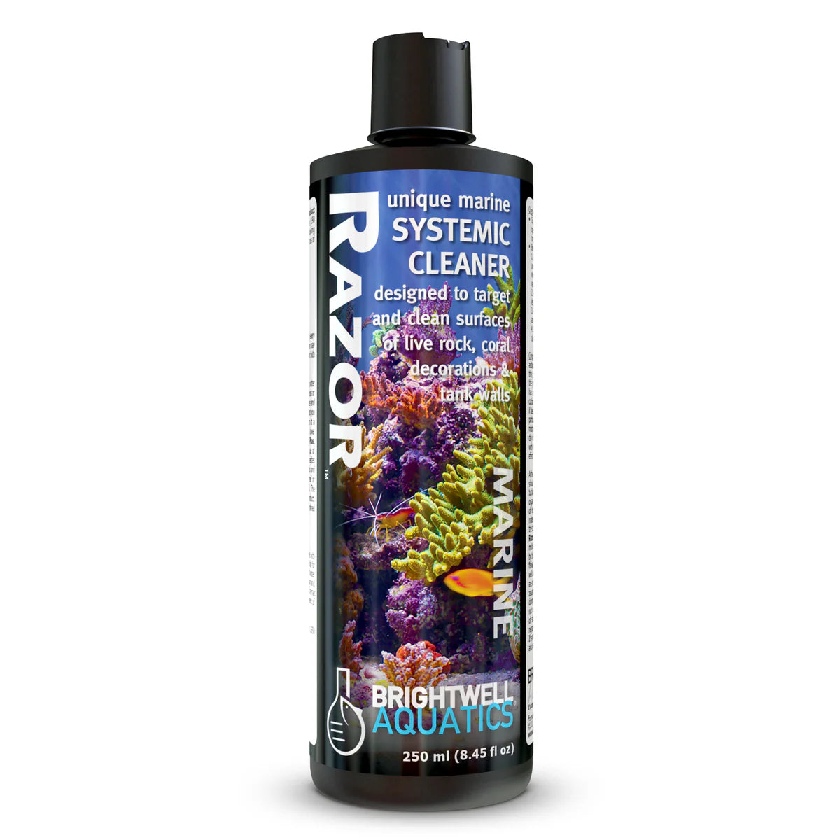 Brightwell Aquatics Razor Marine, Systemic Cleaner, 250 ml
