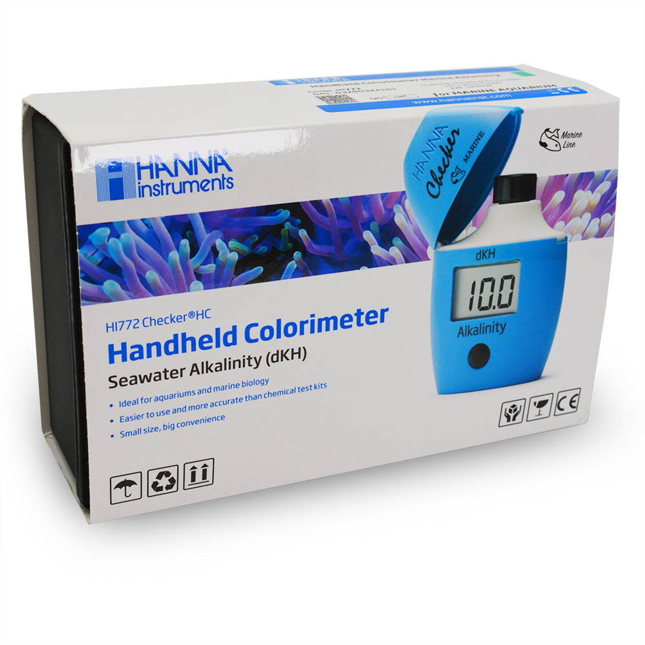 Hanna Alkalinity (dKH) Colorimeter Checker (Saltwater)